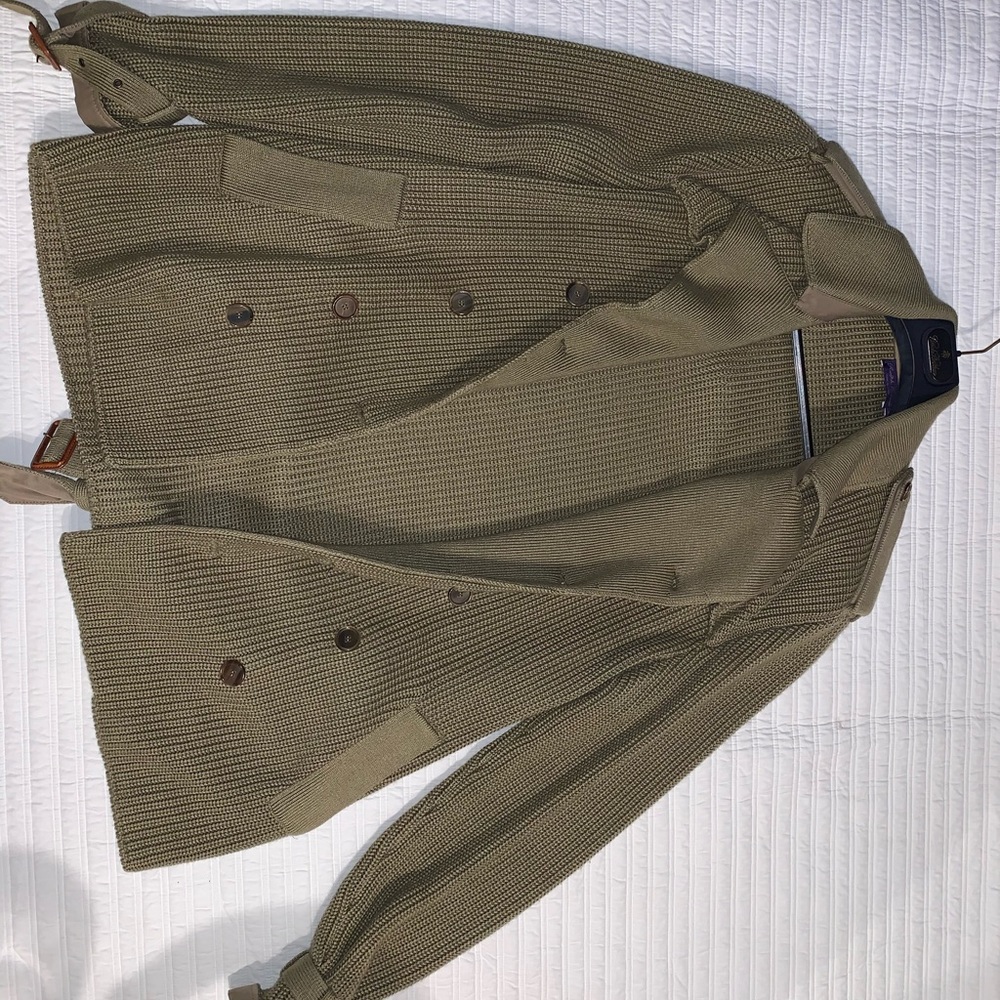 Cashmere purple label cardigan